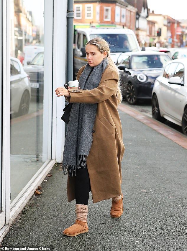 Getting glammed up: On Thursday, Molly-Mae was photographed heading to the hair salon