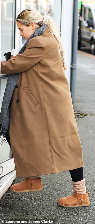 Hairstyle: Molly-Mae tied her long blonde locks into a low ponytail ready for her makeover