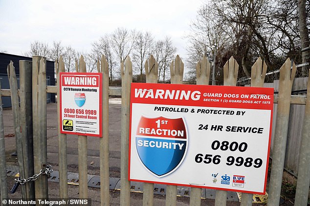 The temporary mortuary is owned and managed by the local councils and was used to support Northampton and Kettering General Hospitals during the height of the pandemic