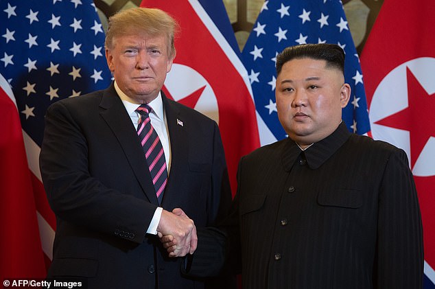 Trump ended up meeting with North Korean dictator Kim Jong-un