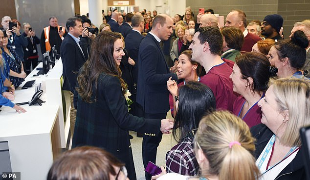 The Princess of Wales talks to doctors and visited the Open Door Charity, which uses the arts and dance to help with well-being.