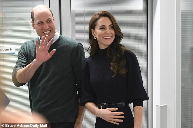 The Prince and Princess of Wales visited the new Royal Liverpool University Hospital, where Kate told several teenagers that talk therapy 