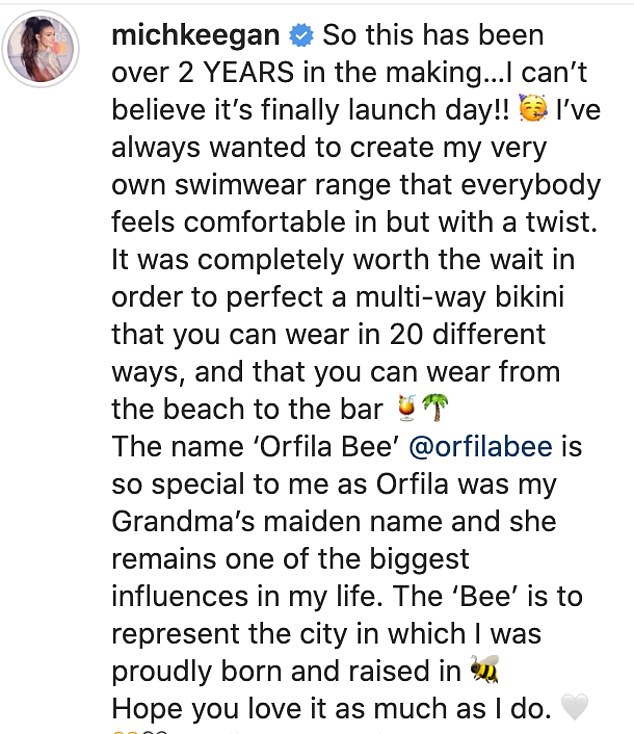 Announcement: Sharing the reason behind the chosen name, Michelle revealed that Orfila was her grandmother's maiden name, describing the family member as a 