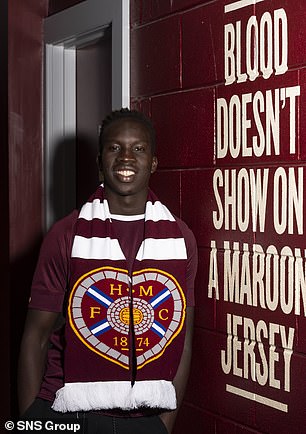 Australian wunderkind Garang Kuol has joined Hearts