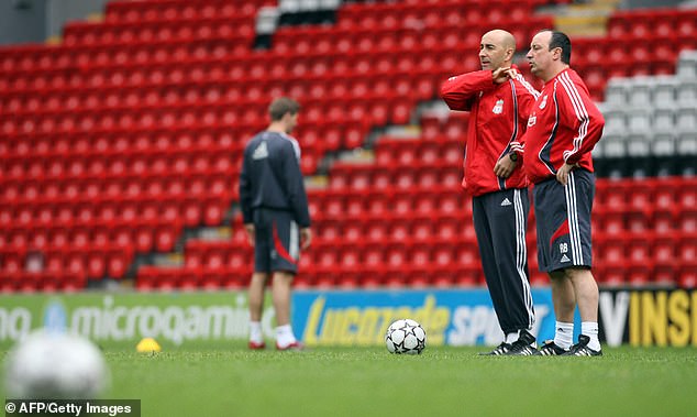 Appointing former Liverpool assistant Pako Ayestaran (second right) seems like a shrewd move