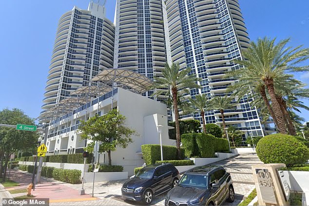 Javice bought an apartment in this Miami Beach complex in May 2021, according to Miami-Dade property records.