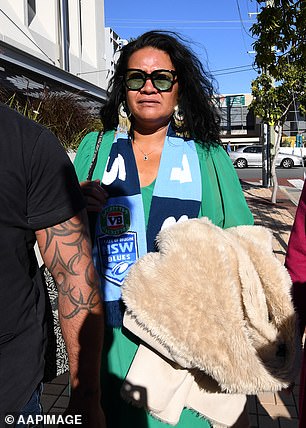 Uiatu 'Joan' Taufua, the mother of Brisbane Broncos footballer Payne Haas, was reportedly fleeing from police when her car collided with the Zimmer clan vehicle on Friday 30 December.  She has been charged with three counts of manslaughter.