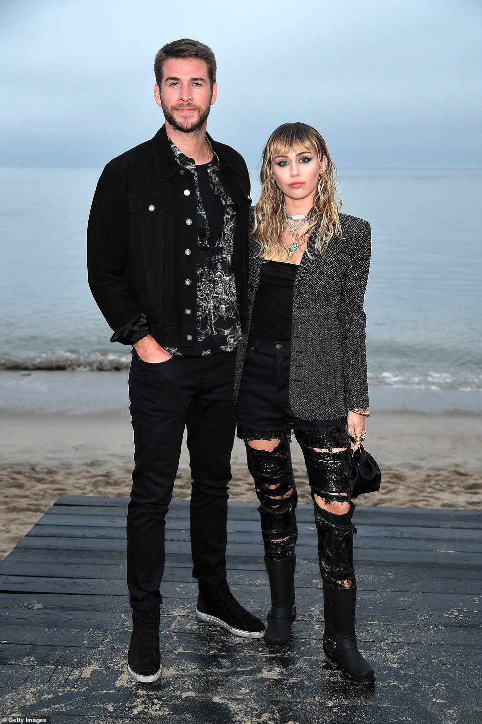 Exes: The pop song's lyrics allude to her failed marriage to the Australian hunk, including a double entendre about the bushfire that destroyed their Malibu home in 2018;  the couple seen in 2019