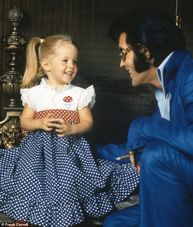 She is the only daughter of Elvis Presley.