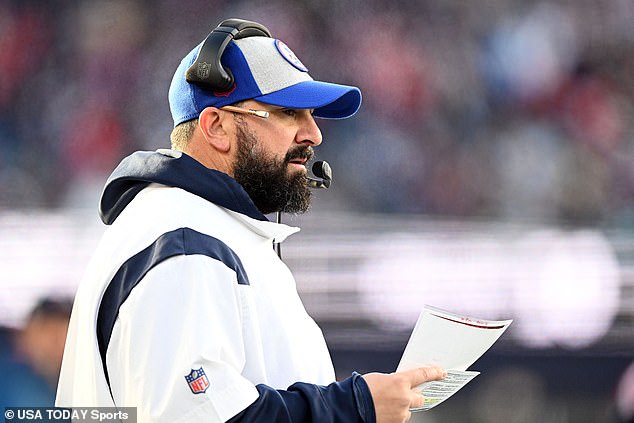 While the official offensive coordinator was not named, Matt Patricia called the plays on offense.