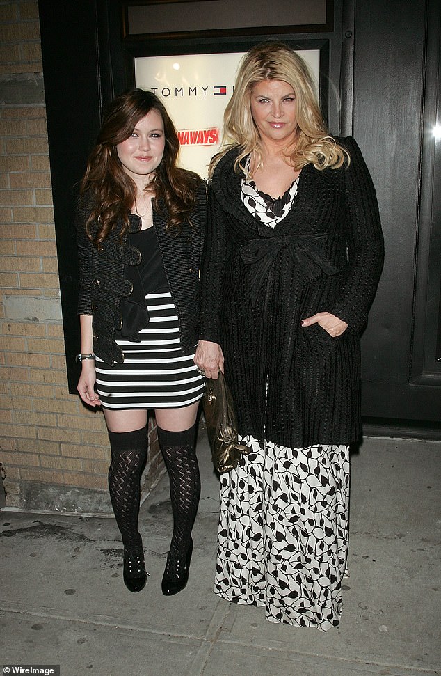 Alley and her daughter were photographed at a 2010 premiere in New York.