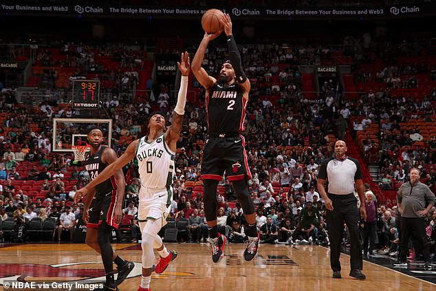 Gabe Vincent scored a career-high 28 points during the Miami Heat's win over Milwaukee