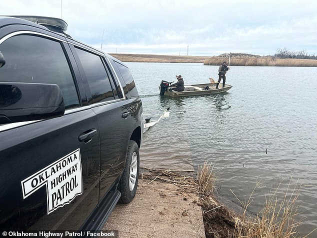 Oklahoma Highway Patrol officers searched lakes near the boy's home Thursday