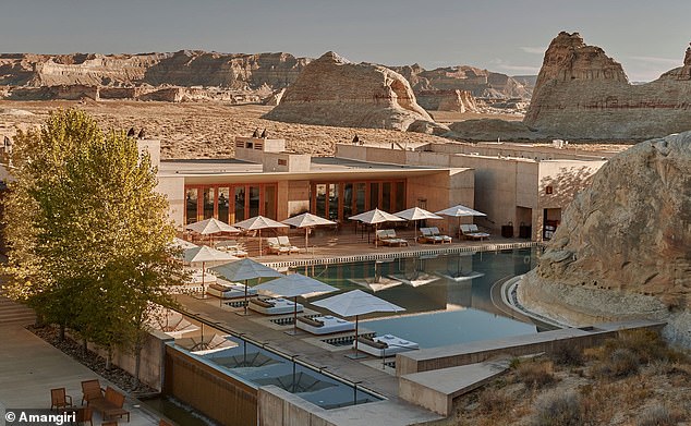 The family bonding honeymoon took place at Amangiri, a 34-suite luxury resort with a four-bedroom Mesa home, set on 600 acres in the Grand Circle of National Parks and Monuments.