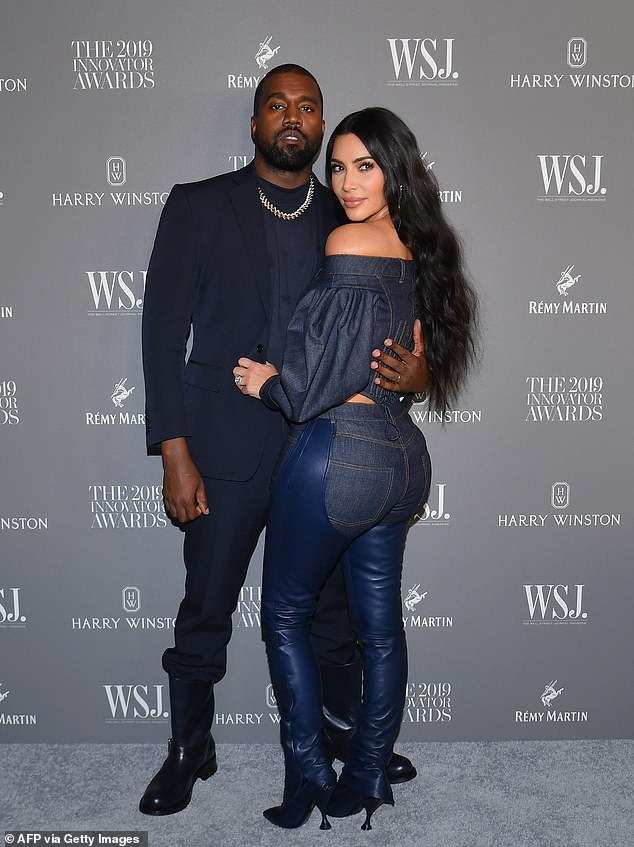 Kanye has been linked to a number of women since he split from wife Kim Kardashian, with whom he shares four children: North, nine, Saint, seven, Chicago, four, and Psalm, three.  Seen in 2019