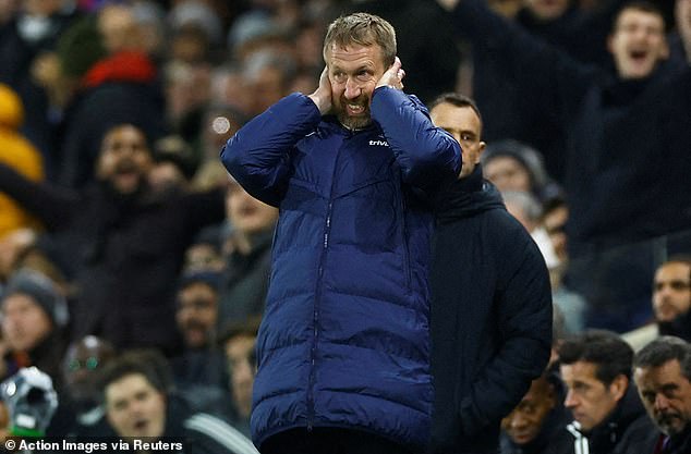 Graham Potter's Chelsea have been in an alarming slump and are under massive pressure