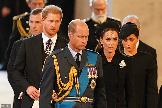 Prince William is said to be devastated by the light in which Harry has painted him and his wife, Kate.