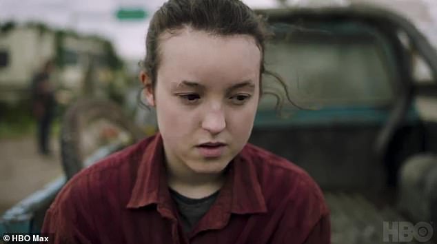 Acting sensation: The 19-year-old British actress, who rose to fame on Game Of Thrones as Lyanna Mormont, told the New York Times she found it 'exciting' when she was referred to as 'he' (depicted in The Last Of Us as Ellie)