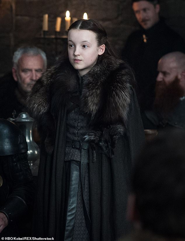 Acting prowess: The star appears on GOT in 2017 as Lyanna Mormont