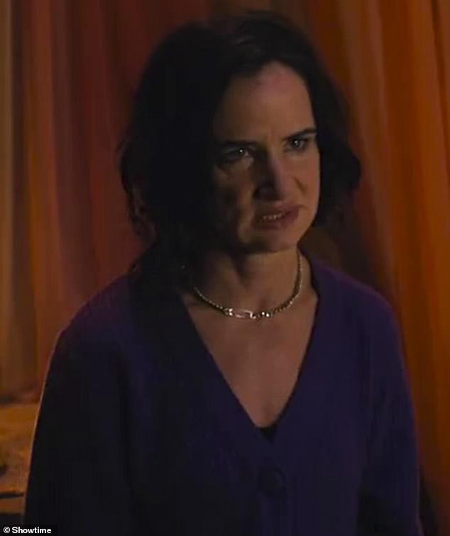 'Darkness': Juliette Lewis -as the adult version of the character Nat whose adolescent version is played by Sophie Thatcher- faces the shocking news that occurred at the end of the first season