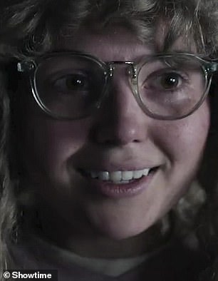 The Dead Ringer: Modern adults, including Christina Ricci as adult Misty, who when younger is played by Sammi Hanratty (pictured), feel shadows from the past creeping up on them.