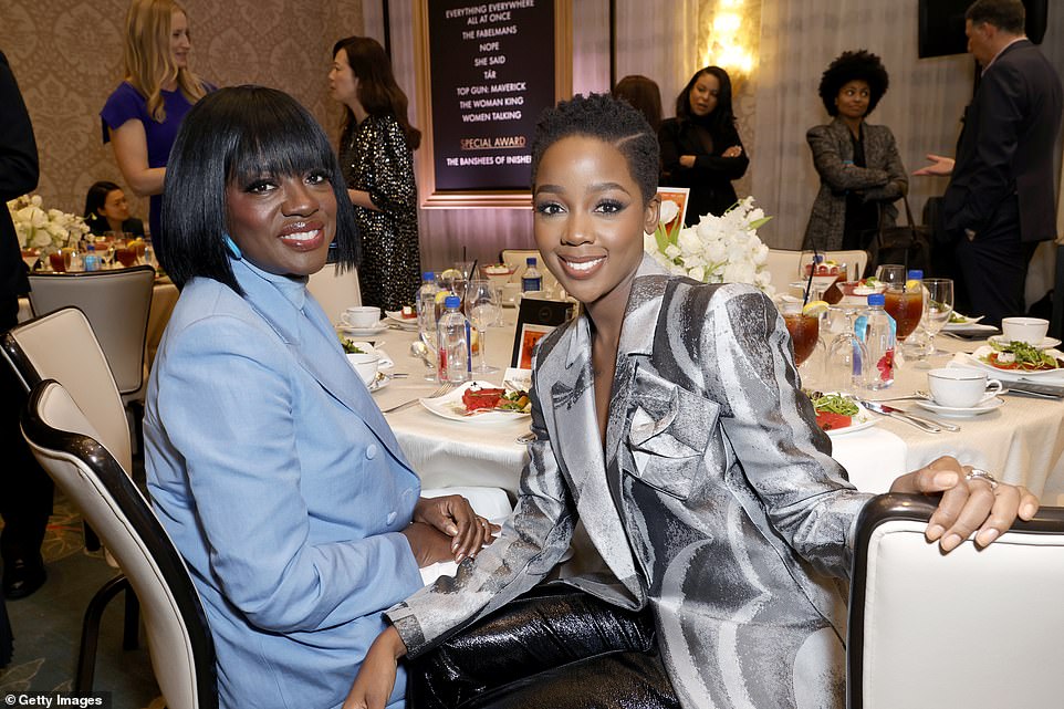 Lunch: Viola Davis and Thuso Mbedu spotted at the star-studded lunch at the Four Seasons