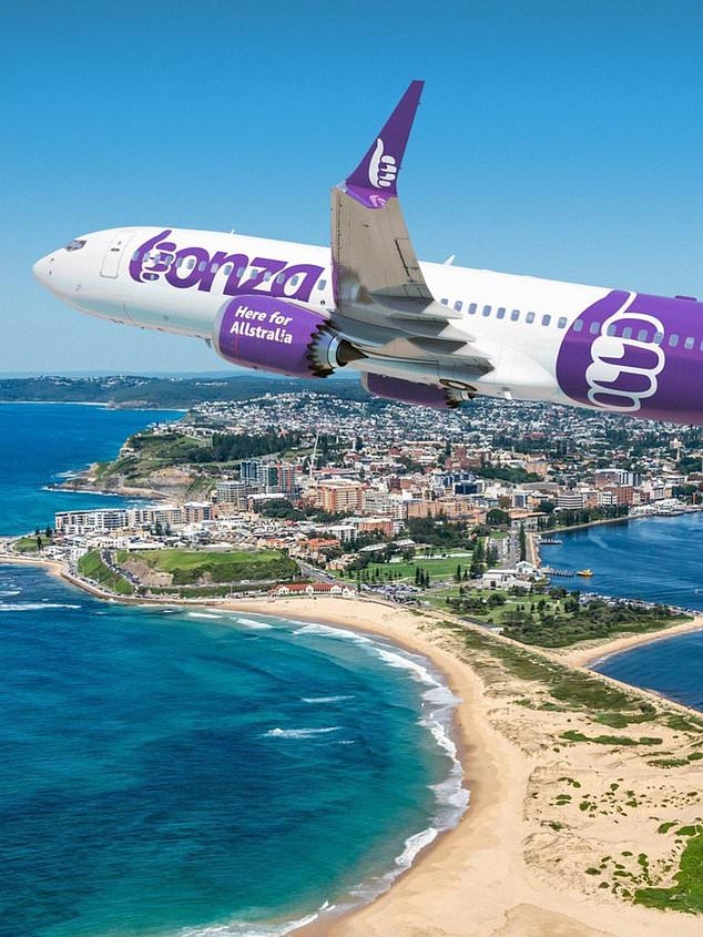 The first Bonza flights will take off from the Sunshine Coast, followed by Melbourne.