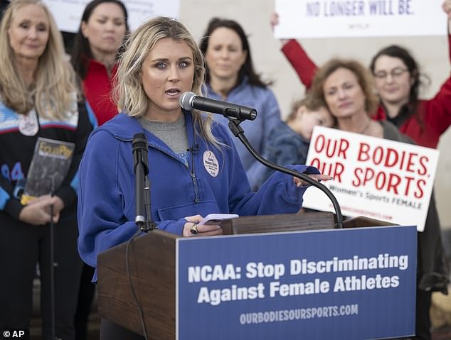 The NCAA updated its transgender participation policy last January to defer to the guidance of each sport's governing body, with USA Swimming updating its policy soon after?