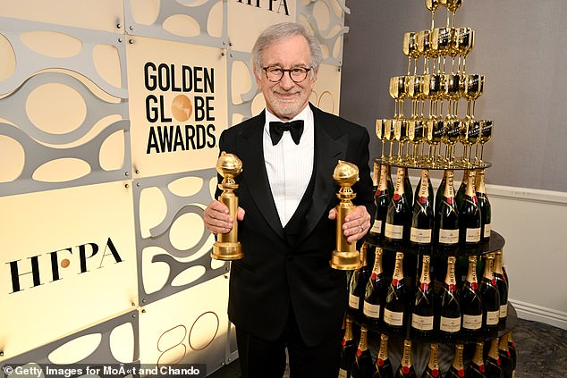 Multiple awards: The Fabelmans won the Golden Globe for Best Motion Picture - Drama and Spielberg won for his direction of the film