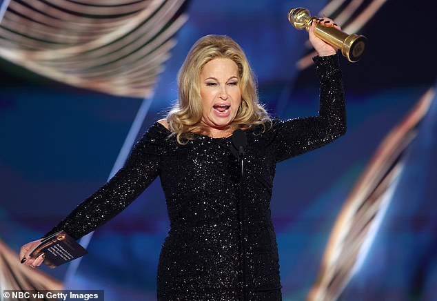 Next stop, Bravo!  The beloved White Lotus star, who won her first Golden Globe on Tuesday and brought down the house with her eccentric speech, has expressed her love for the ladies of Beverly Hills and would be open to having a diamond herself.