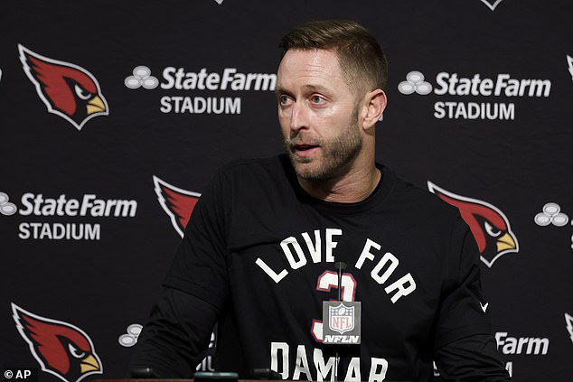 After a 4-13 year, head coach Kliff Kingsbury was fired by the struggling Arizona Cardinals.