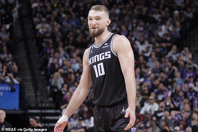 Domantas Sabonis achieved his fourth triple-double of the NBA season against the Rockets