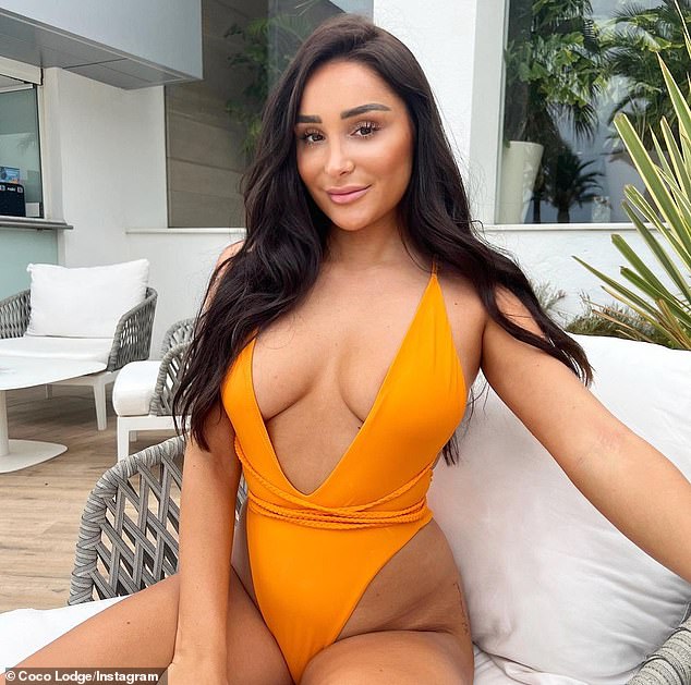 Coco told MailOnline she fought off bosses who insisted she couldn't wear a bathing suit during her entrance despite her saying she felt uncomfortable in the look they had chosen.