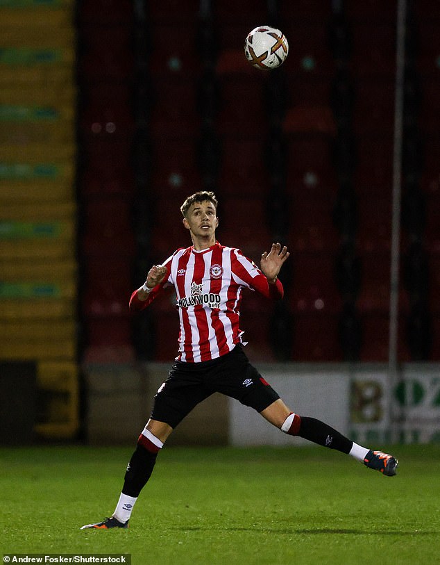 Sporting success: Dominoes on the pitch