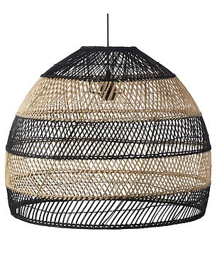 Maisons du Monde's Wild pendant lamp is down from £241 to £120.50