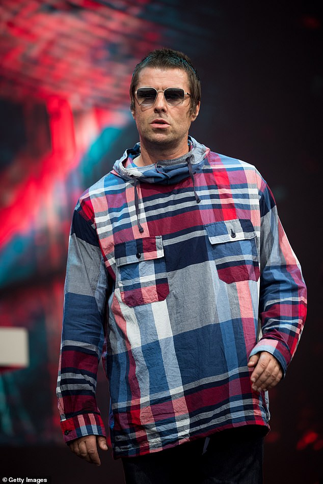 Over the years, music publicist Sara, 51, has found herself at the heart of the Oasis brothers' toxic feud with Noel's brother Liam (pictured 2019)