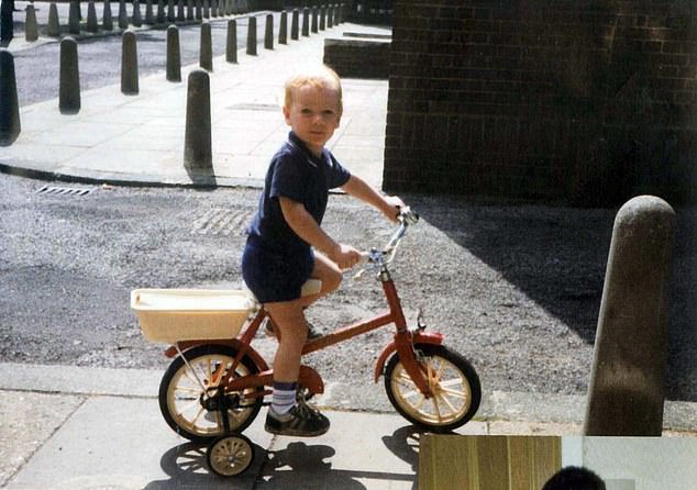 A photo of a young Bradley Wiggins.  Taken from Wiggins' autobiography 'Bradley Wiggins - In Pursuit of Glory'