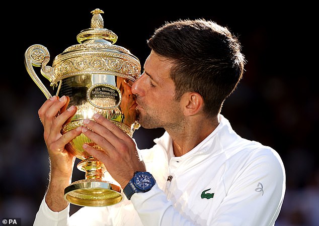 The 35-year-old bounced back and won a 21st Grand Slam title while triumphing at Wimbledon.