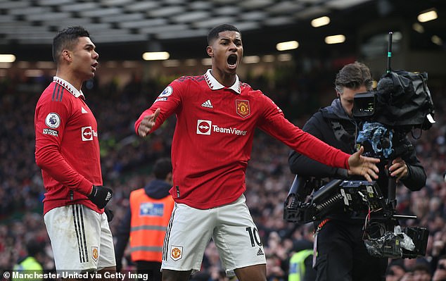 Marcus Rashford continued his excellent form by taking a late victory in the Manchester derby