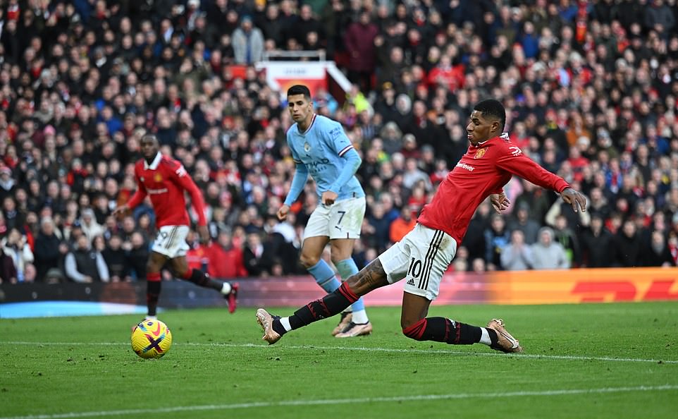 Rashford put the ball in from point-blank range after a brilliant performance by Alejandro Garnacho down the left