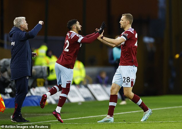 West Ham fans chanted for the introduction of Said Benrahma, who was finally signed