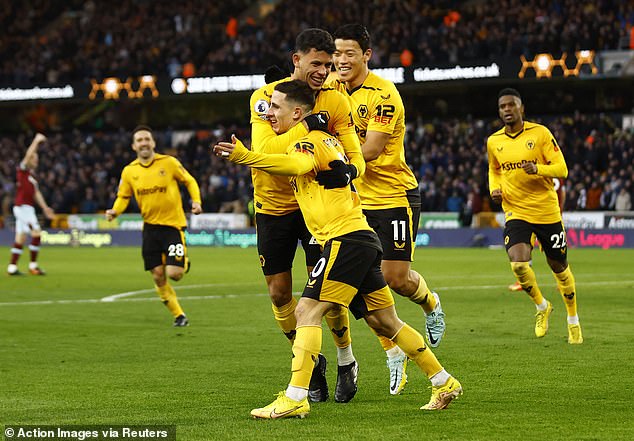 The goal was his fifth of the season as Wolves continued their fine form since the break.