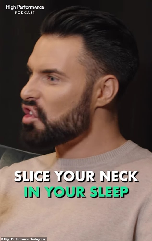 Terrifying: Speaking in the short clip shared on Instagram, Rylan revealed his horror that the worker knew his room number and where he was at the time