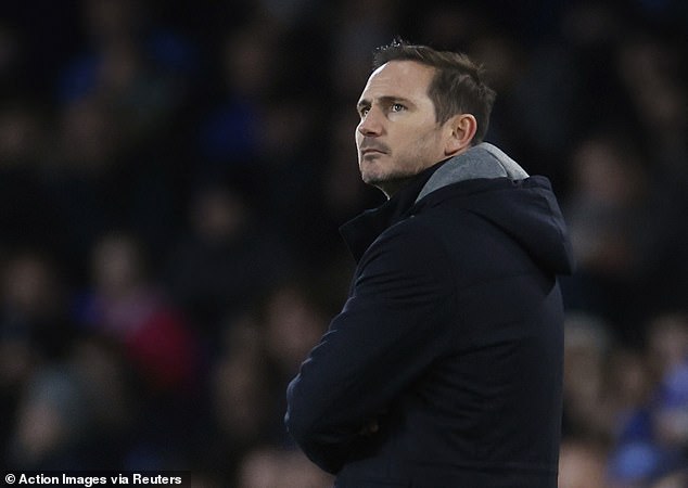 Frank Lampard would have been delighted with Everton's first half but he soon collapsed