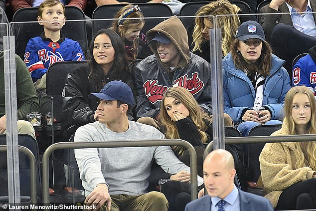 Hockey fans: in December they were seen at a New York Rangers vs. Toronto Maple Leafs hockey game