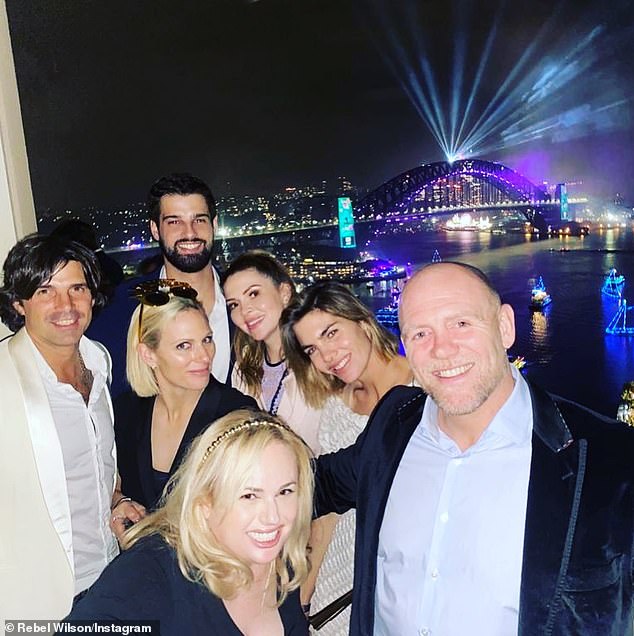 The Tindalls Ringed in New Years 2020 in Sydney with a Top Crowd, Including Rebel Wilson