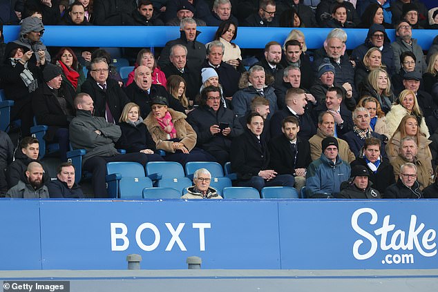 There were empty seats in the directors box after safety concerns were raised.