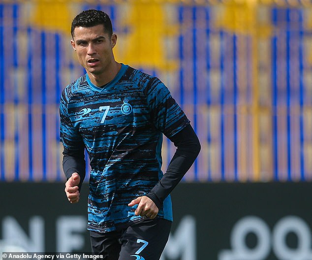 The midfielder insisted that he had not joked with his ex-teammate Cristiano Ronaldo