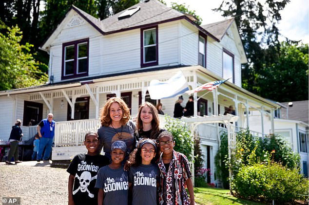 The city celebrates Goonies Day on June 7, the film's release date, and hosts thousands of people for the event.