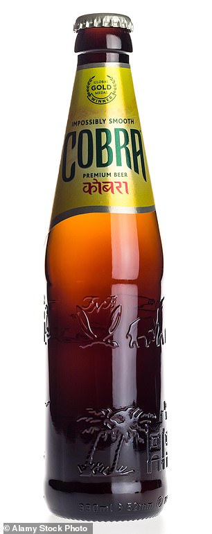 Raising a glass: Lord Bilimoria founded the Indian beer brand Cobra in 1989